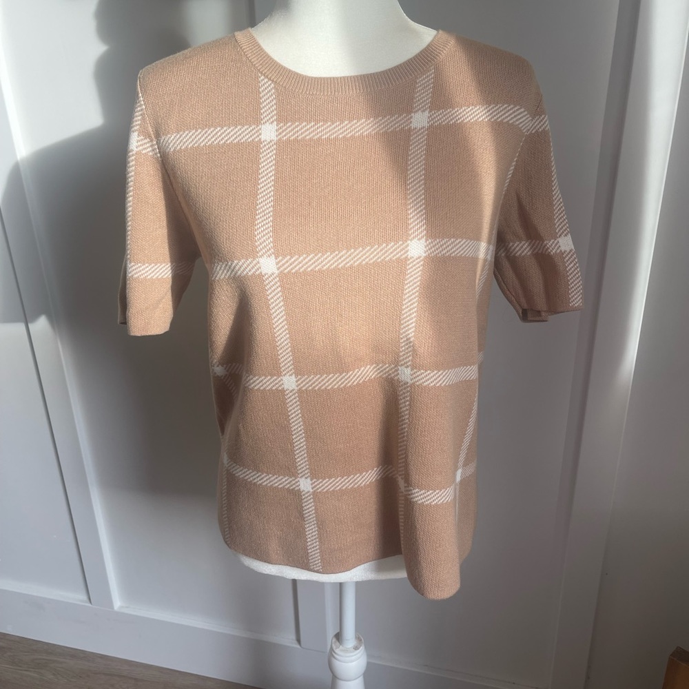 Windowpane Sweater - Picture 3 of 3